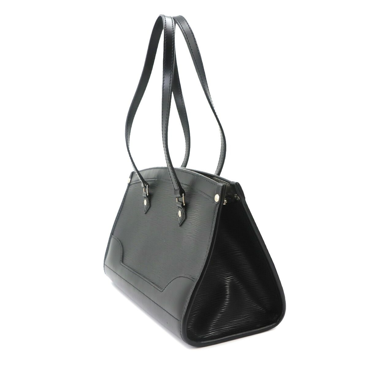 Louis Vuitton Epi Madeleine PM Shoulder Bag Leather Noir — view 4