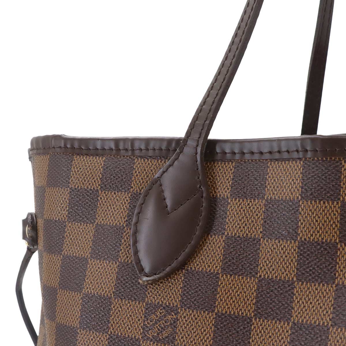 Louis Vuitton Damier Neverfull GM Tote Ebene Cerise Gold — view 8