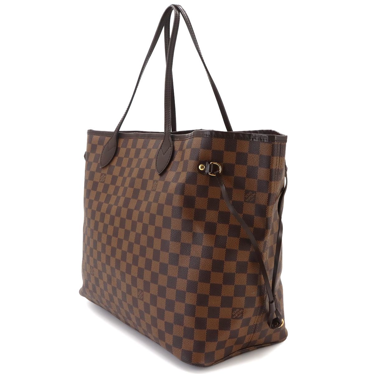 Louis Vuitton Damier Neverfull GM Tote Ebene Cerise Gold — view 3