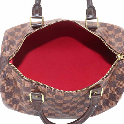 Louis Vuitton Damier Speedy 30 Hand Bag Ebene Brown Gold — view 6