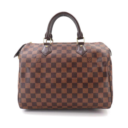Louis Vuitton Damier Speedy 30 Hand Bag Ebene Brown Gold — view 2