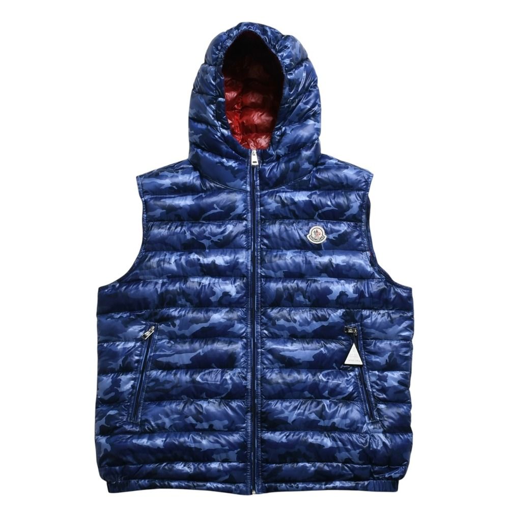 Moncler Patrick Down Vest Blue