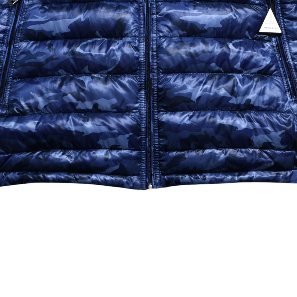 Moncler Patrick Down Vest Blue — view 7