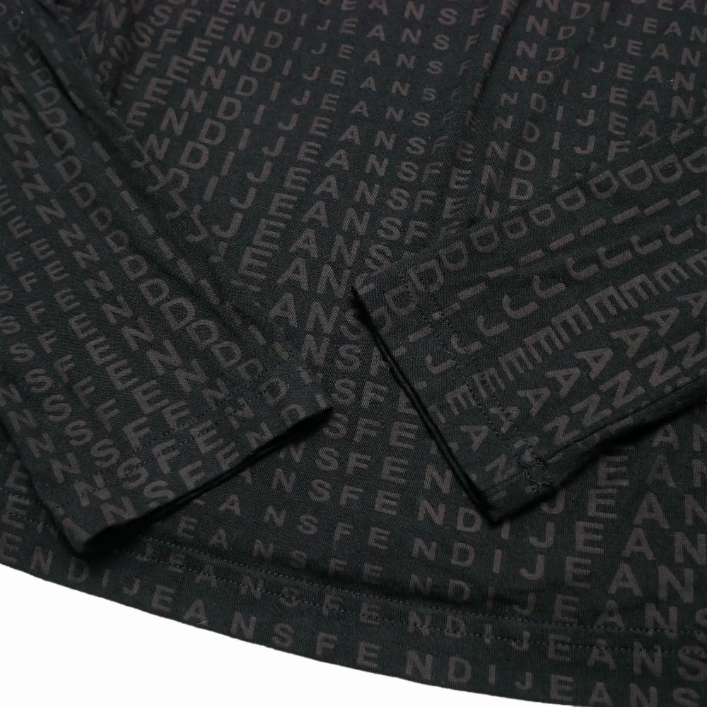 Fendi Vintage Top 40 Jersey High Neck Long Sleeve — view 4