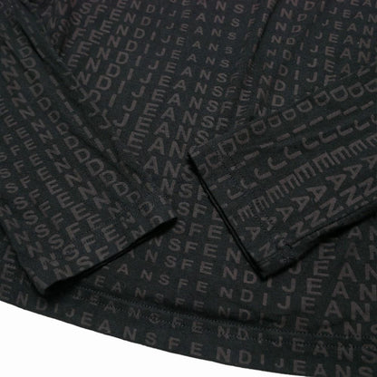 Fendi Vintage Top 40 Jersey High Neck Long Sleeve — view 4