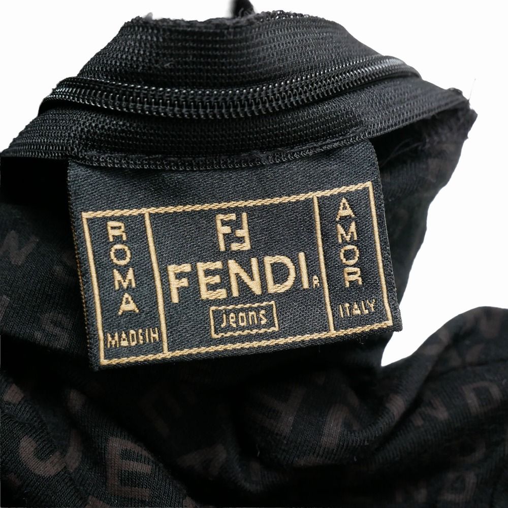 Fendi Vintage Top 40 Jersey High Neck Long Sleeve — view 6
