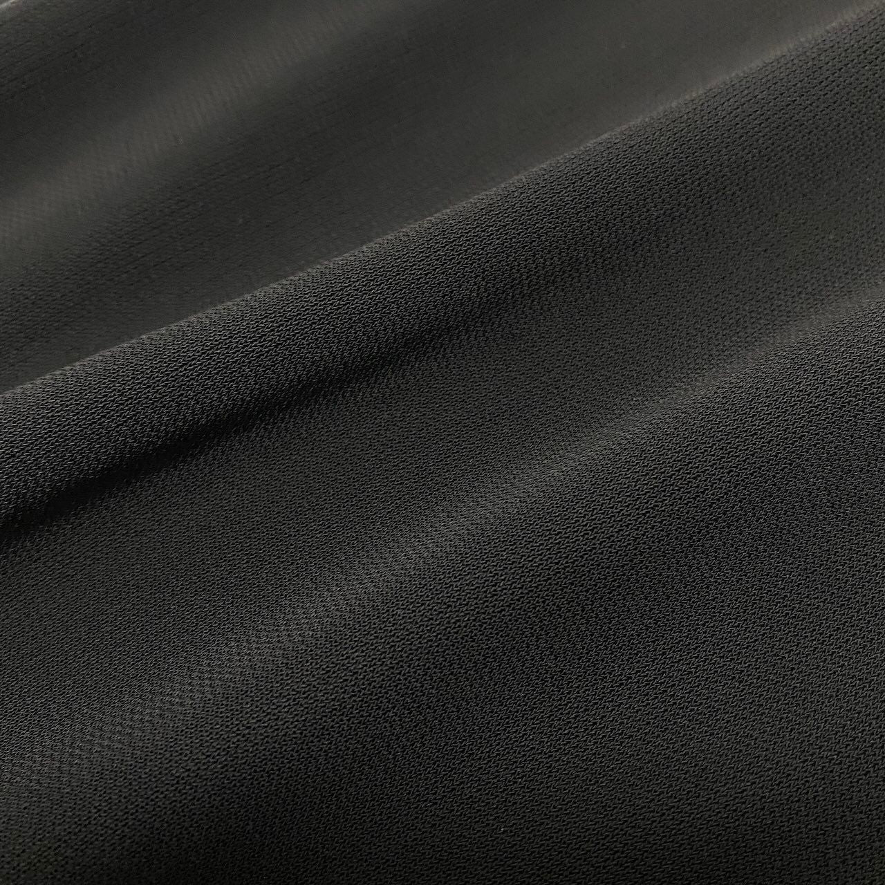 Chanel Boutique Logo Embroidery Stretch Black Rayon Flare Skirt — view 6