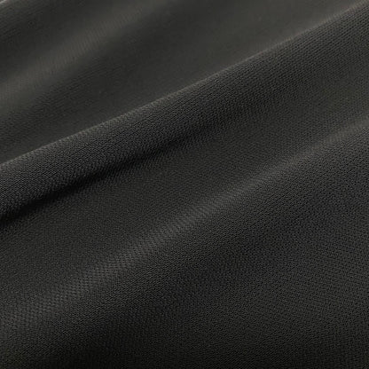 Chanel Boutique Logo Embroidery Stretch Black Rayon Flare Skirt — view 6