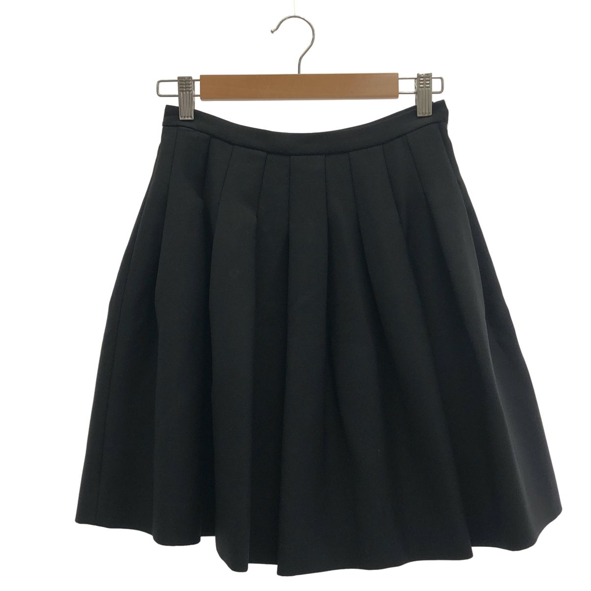 Dior Navy Wool Flare Miniskirt 34 Dress