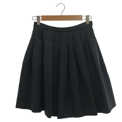 Dior Navy Wool Flare Miniskirt 34 Dress
