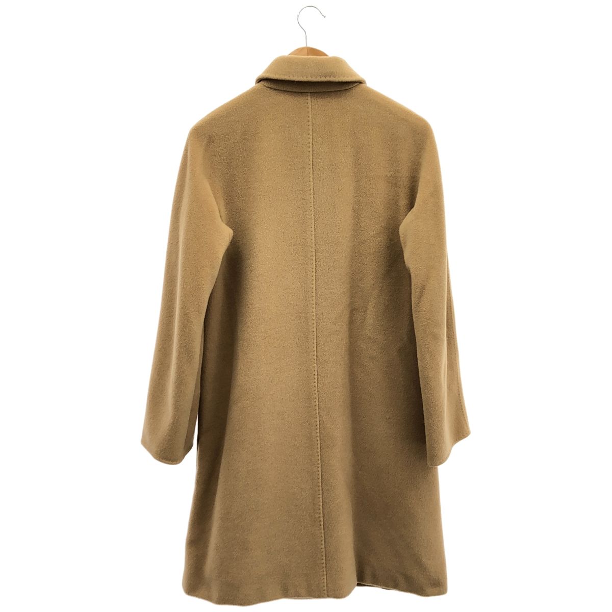 Max Mara Beige Cashmere wool Soutien Collar Coat — view 2