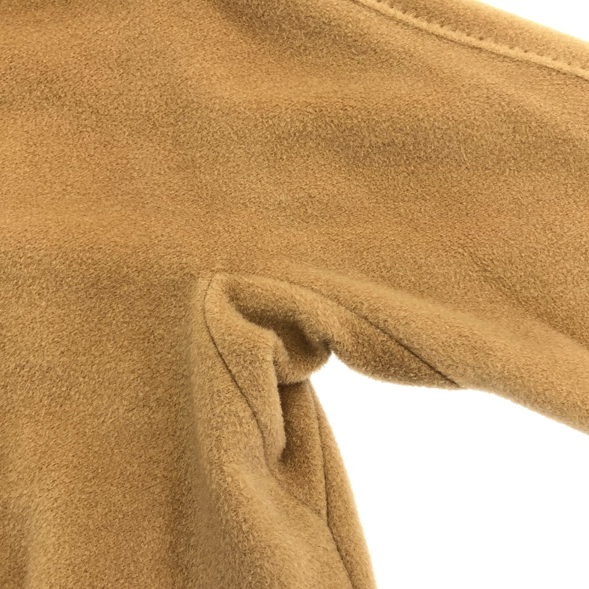 Max Mara Beige Cashmere wool Soutien Collar Coat — view 7