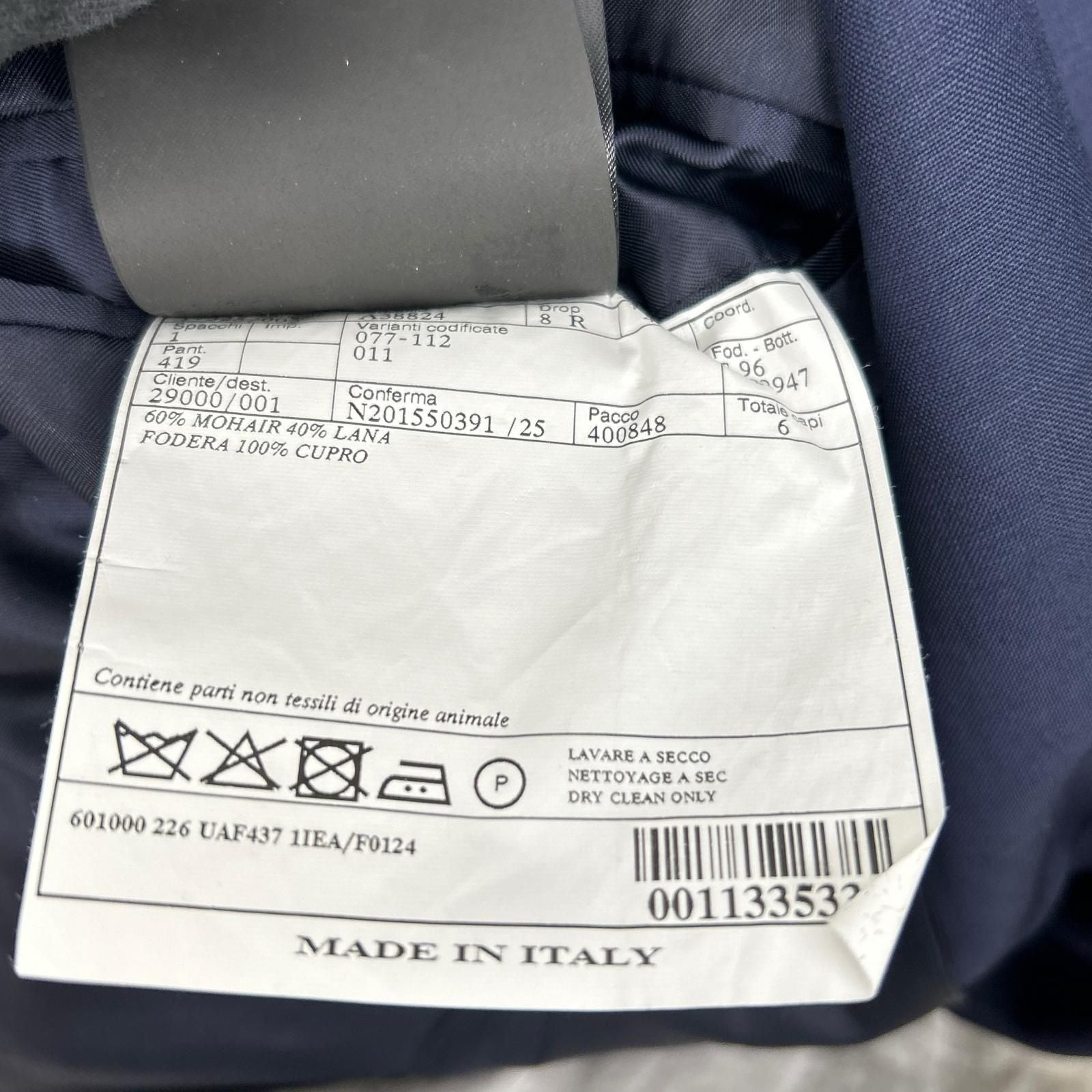 Prada Made Navy Mohairwool Set 44 — view 6