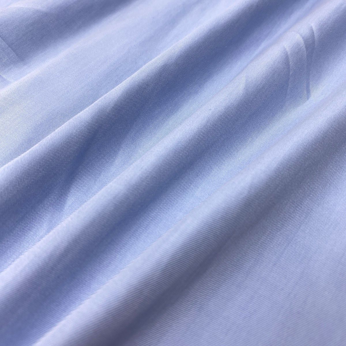 Dior Kept Cotton Shirt Long Sleeve One Point Embroidery Dress 39 Blue — view 6