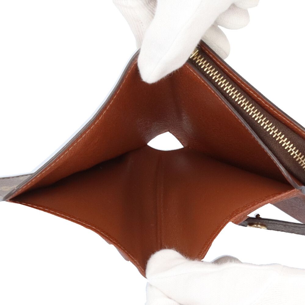 Louis Vuitton Compact Zip Monogram Bi Foldwallet Canvas Second Wallet — view 8