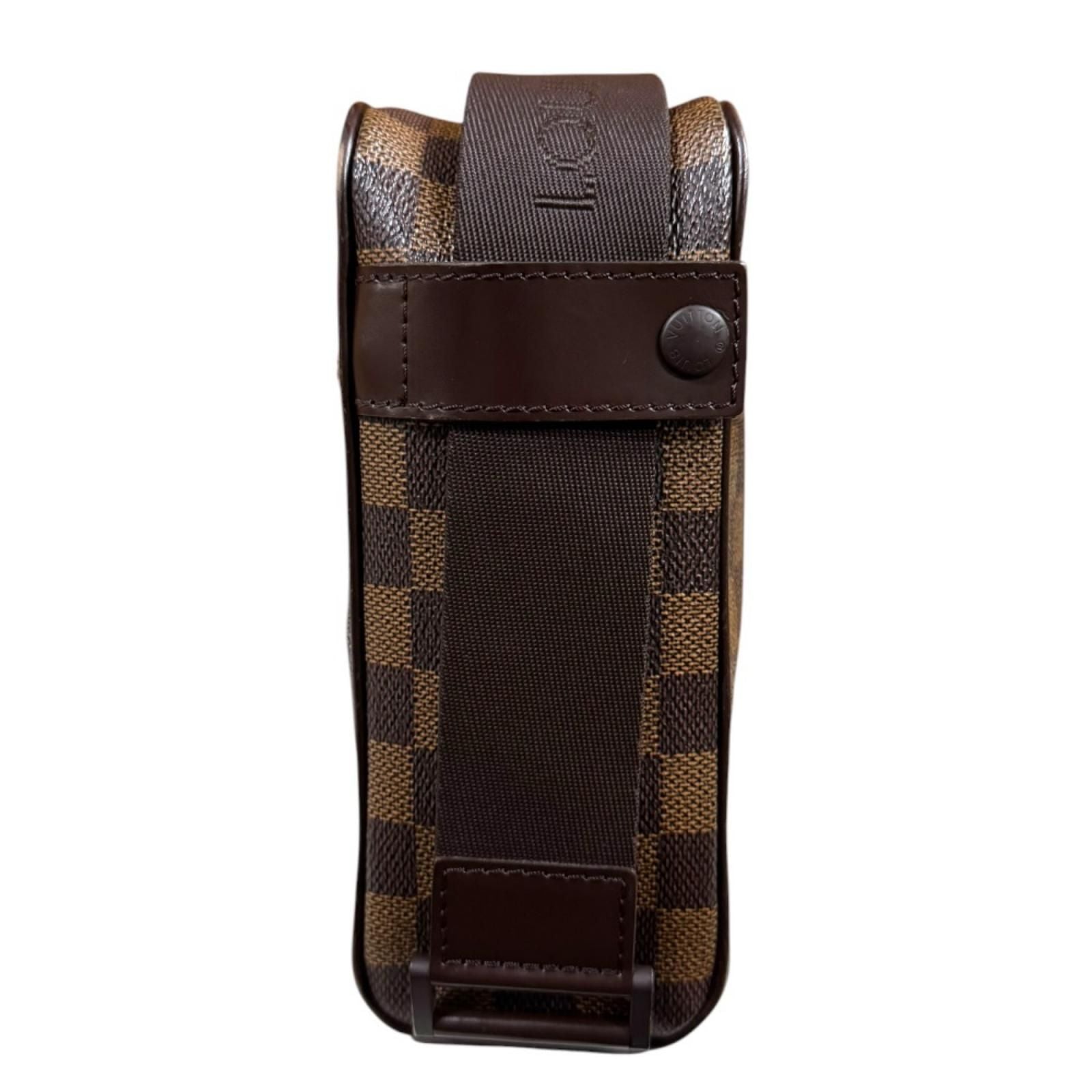 Louis Vuitton Olaf PM Damier Shoulder Bag Canvas Brown — view 5