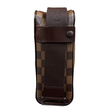 Louis Vuitton Olaf PM Damier Shoulder Bag Canvas Brown — view 5