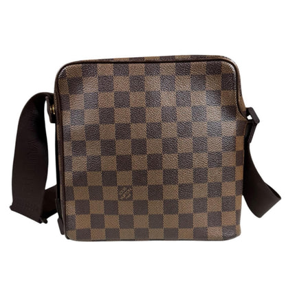 Louis Vuitton Olaf PM Damier Shoulder Bag Canvas Brown — view 3