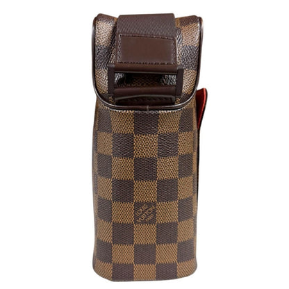 Louis Vuitton Olaf PM Damier Shoulder Bag Canvas Brown — view 4