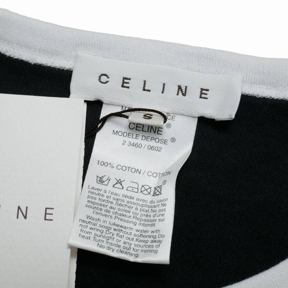 Celine Top S Triomphe Macadam Logo Decoration Stretch — view 6
