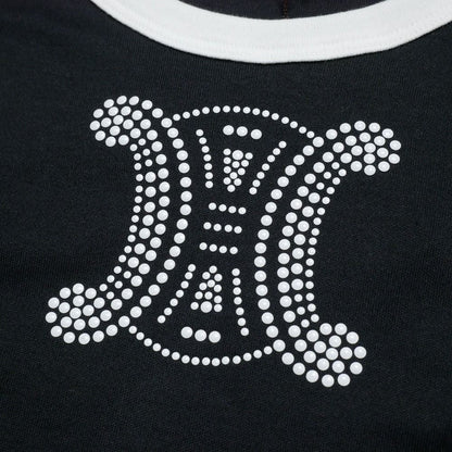 Celine Top S Triomphe Macadam Logo Decoration Stretch — view 4