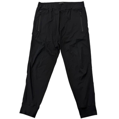 Prada Triangle Logo Re-Nylon Technical Cotton Jogger Pants Black