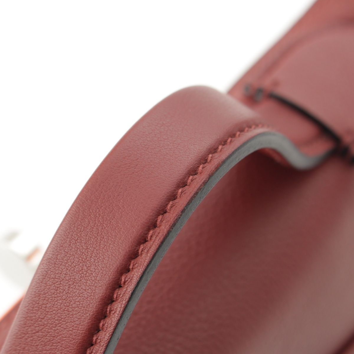 Hermes Van Quatre 21 Mini Ever Color 2-Way Shoulder Handbag 24 Rouge Ash Orange — view 8