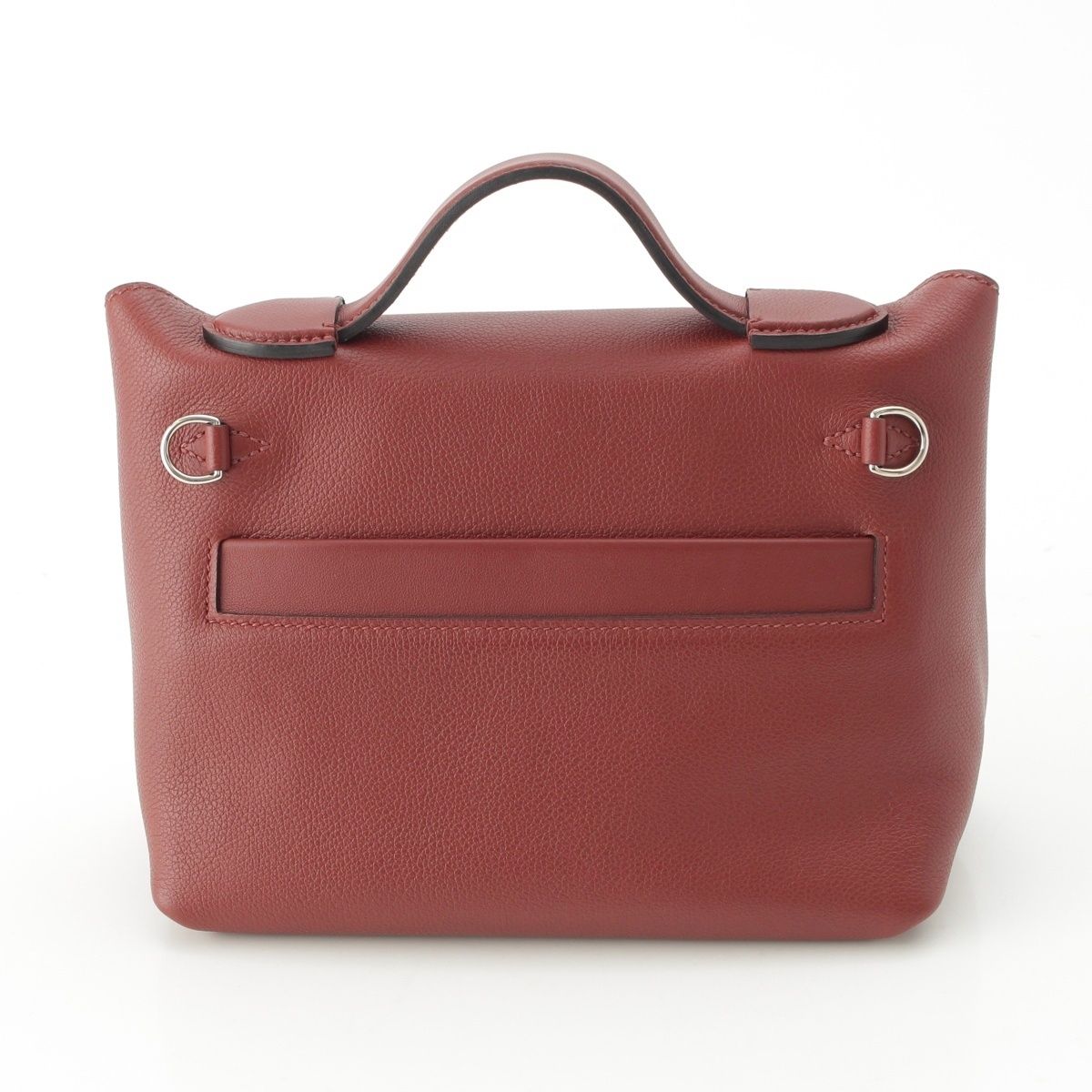 Hermes Van Quatre 21 Mini Ever Color 2-Way Shoulder Handbag 24 Rouge Ash Orange — view 4