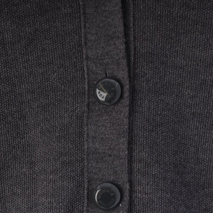 Louis Vuitton Wool Silk Knit Scarf Docking Cardigan Top Gray Multicolor XS — view 8