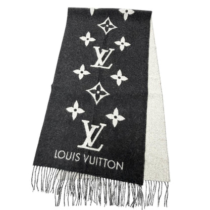 Louis Vuitton Echarpe Reykjavik Cashmere Scarf Black — view 3