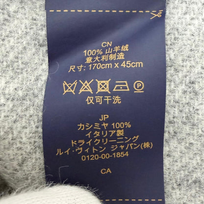 Louis Vuitton Echarpe Reykjavik Cashmere Scarf Black — view 9