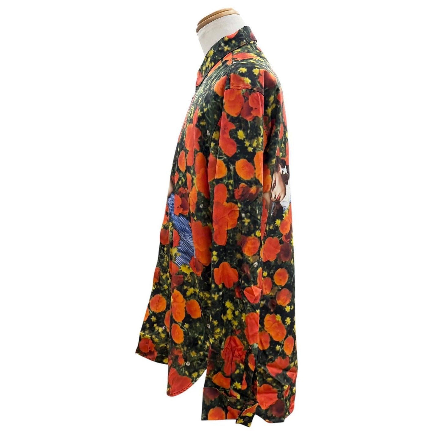 Louis Vuitton Wizard of Oz Silk 100% Allover Print Long Sleeve Shirt Multi — view 3