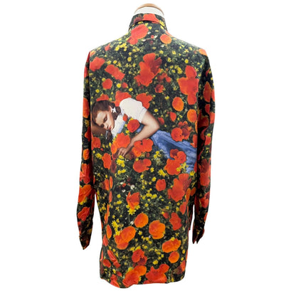 Louis Vuitton Wizard of Oz Silk 100% Allover Print Long Sleeve Shirt Multi — view 4