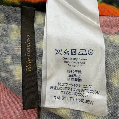 Louis Vuitton Wizard of Oz Silk 100% Allover Print Long Sleeve Shirt Multi — view 8