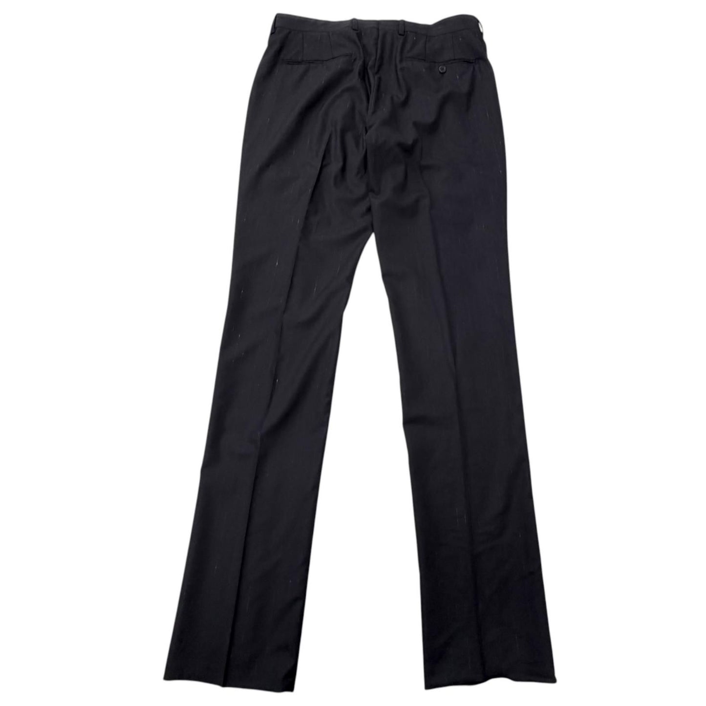 Louis Vuitton Striped Pattern Single Trousers Pants Navy 52 — view 2