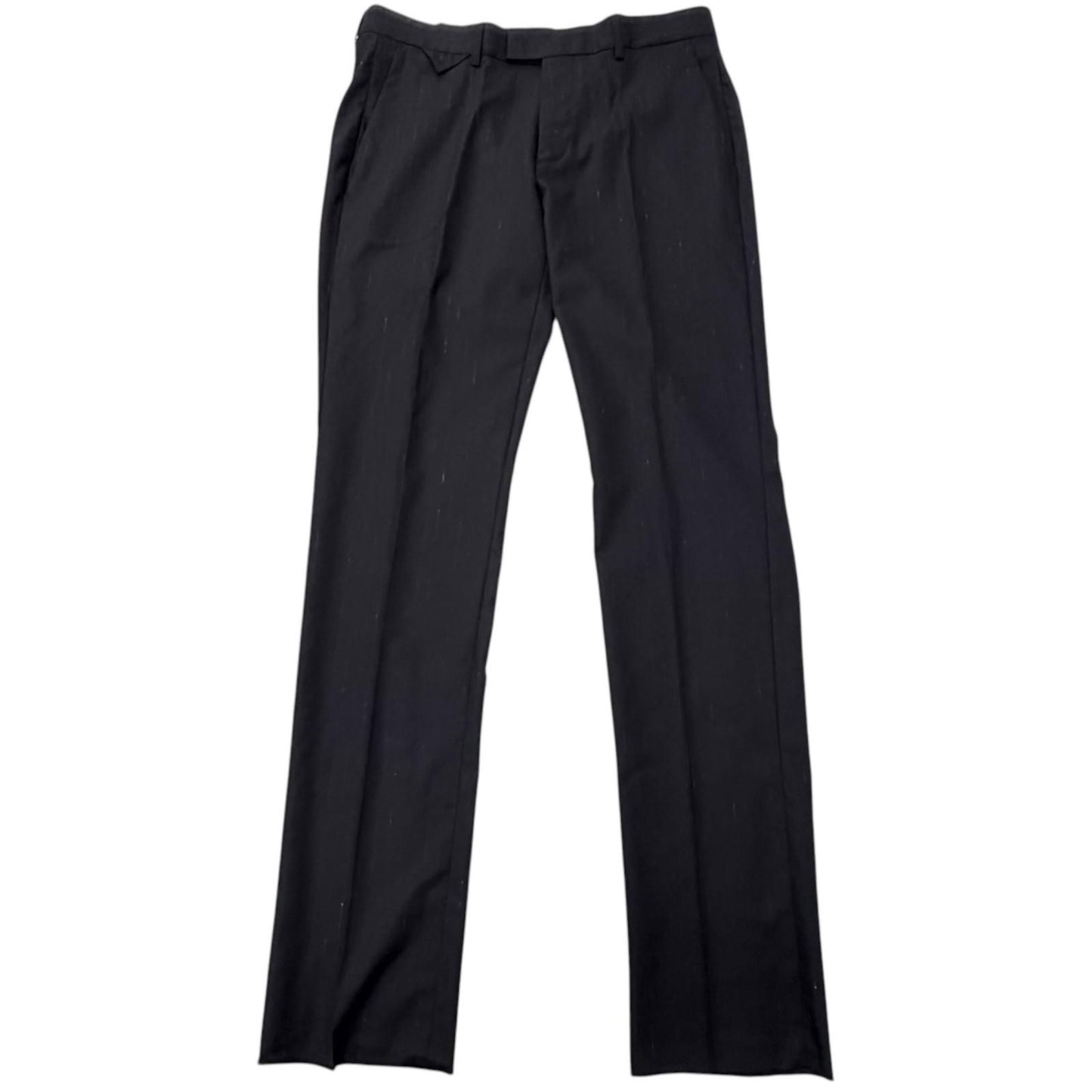 Louis Vuitton Striped Pattern Single Trousers Pants Navy 52
