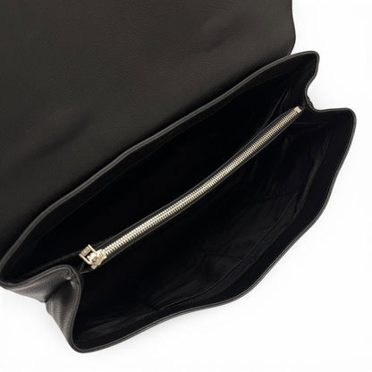 Dolce & Gabbana Leather Cushioned Pocket 2-Way Business Briefcase Black Included — view 7