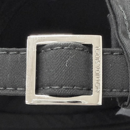 Louis Vuitton Cap Signature Logo Embroidery Baseball Cap Noir — view 7