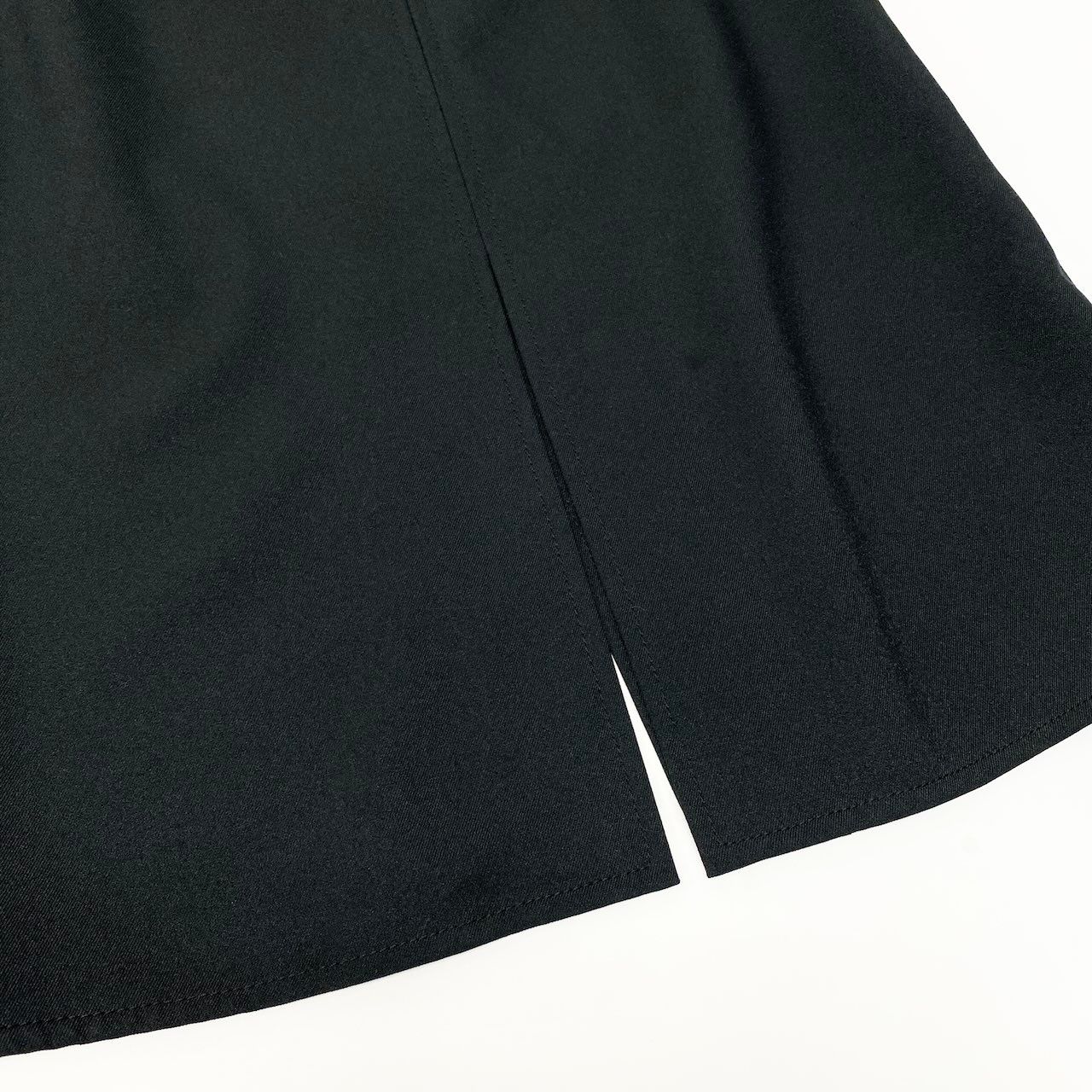 Louis Vuitton Silver Large Zip Black Mini Skirt — view 6