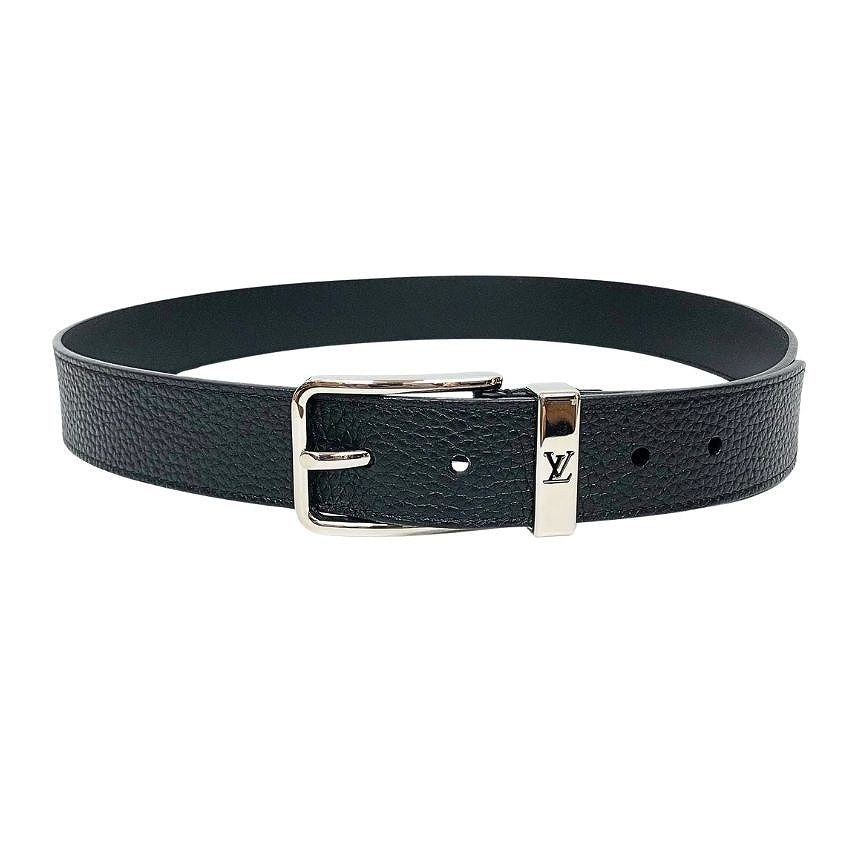 Louis Vuitton Belt Ceinture Pont Neuf 35 90 Black — view 2