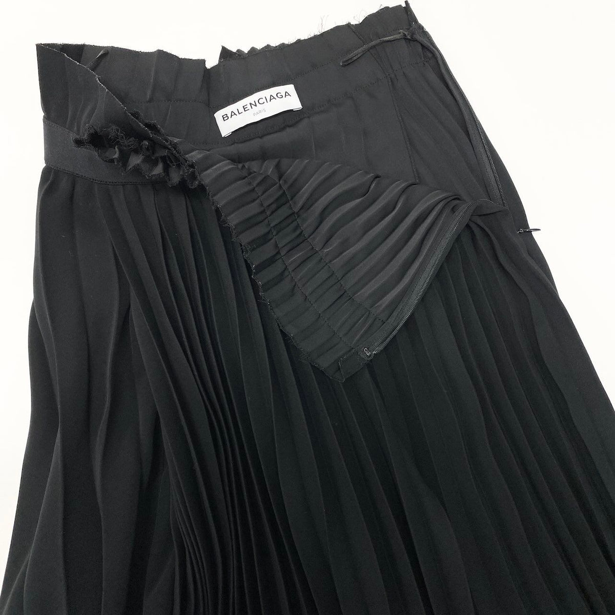 Balenciaga Pleated Skirt Wrap Asymmetric — view 3