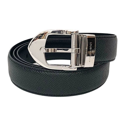 Louis Vuitton Taiga Belt Ceinture Classic 100 Ardoise Black Male