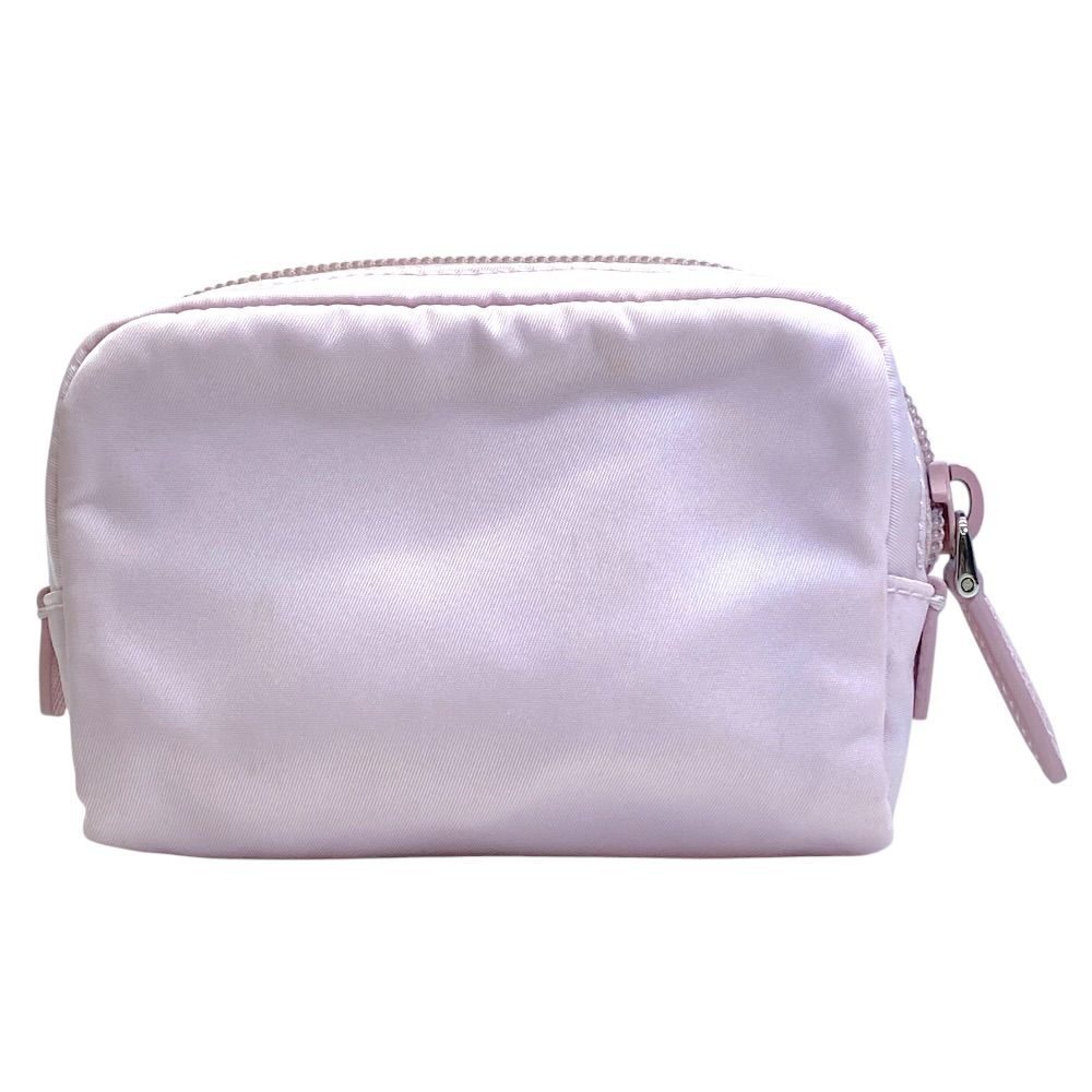 Prada Re-Nylon Micro Pouch Makeup Nylon Pink Lightweight Capacity Crossbody — view 2
