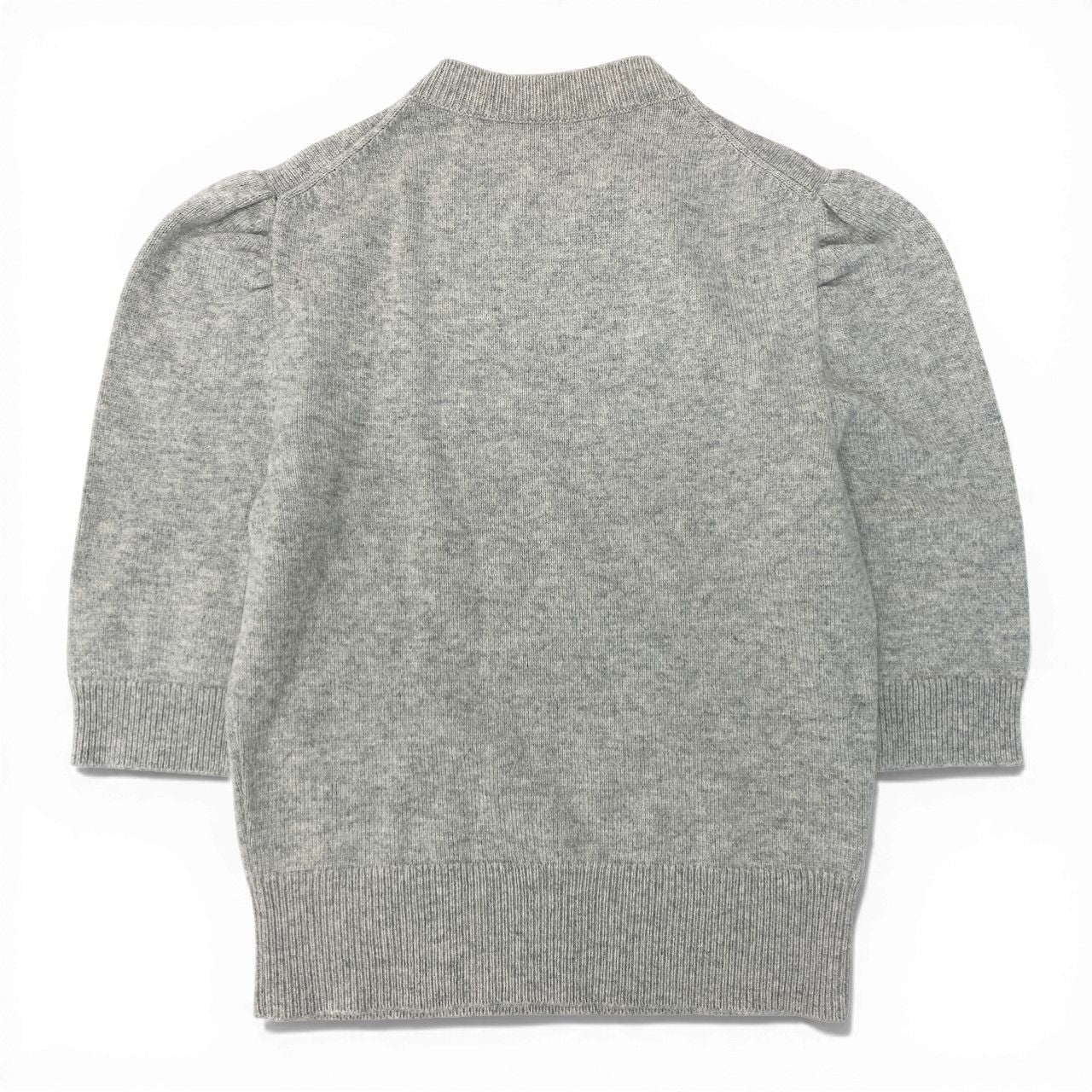 Louis Vuitton 5 Quarter Sleeve Cashmere Knit Sweater Gray — view 3