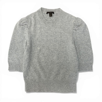 Louis Vuitton 5 Quarter Sleeve Cashmere Knit Sweater Gray — view 2