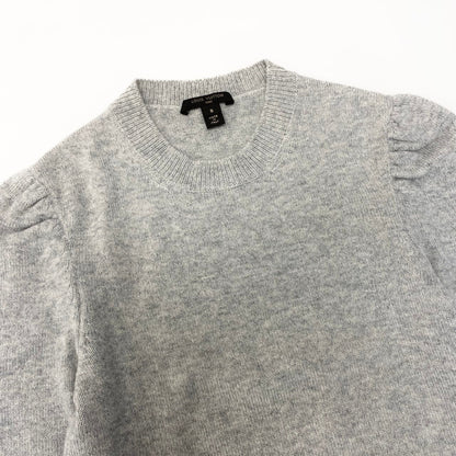 Louis Vuitton 5 Quarter Sleeve Cashmere Knit Sweater Gray — view 4