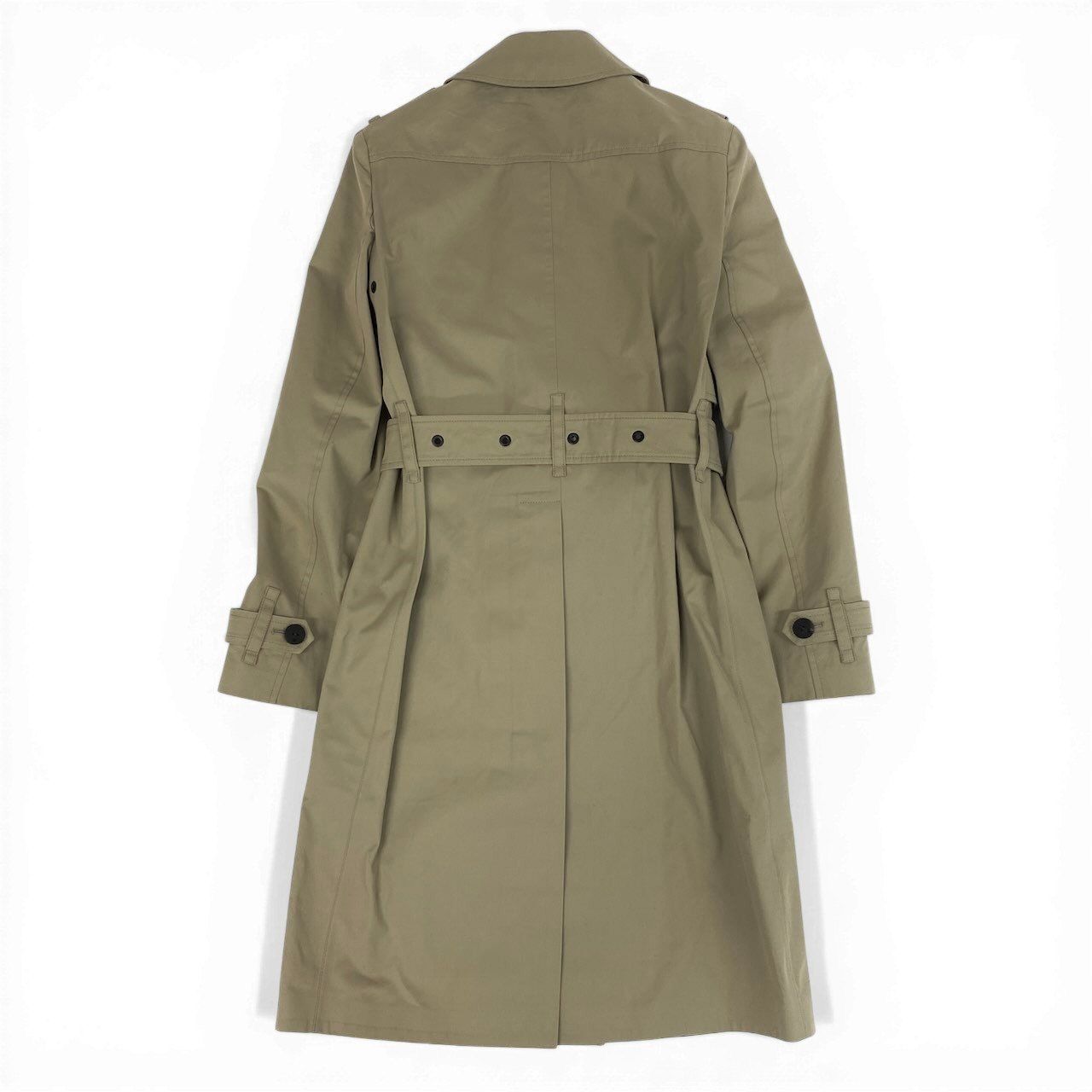 Louis Vuitton Lining Monogram Beige Cotton Rayon Cupro Coat — view 2