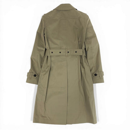 Louis Vuitton Lining Monogram Beige Cotton Rayon Cupro Coat — view 2