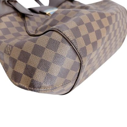 Louis Vuitton Damier Tote GM Handbag Brown — view 6
