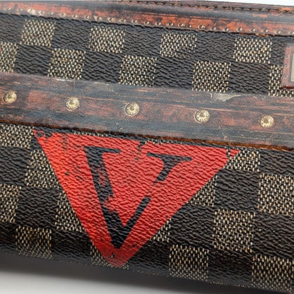 Louis Vuitton Zippy Wallet Damier Transformed Zip Around Rare — view 5